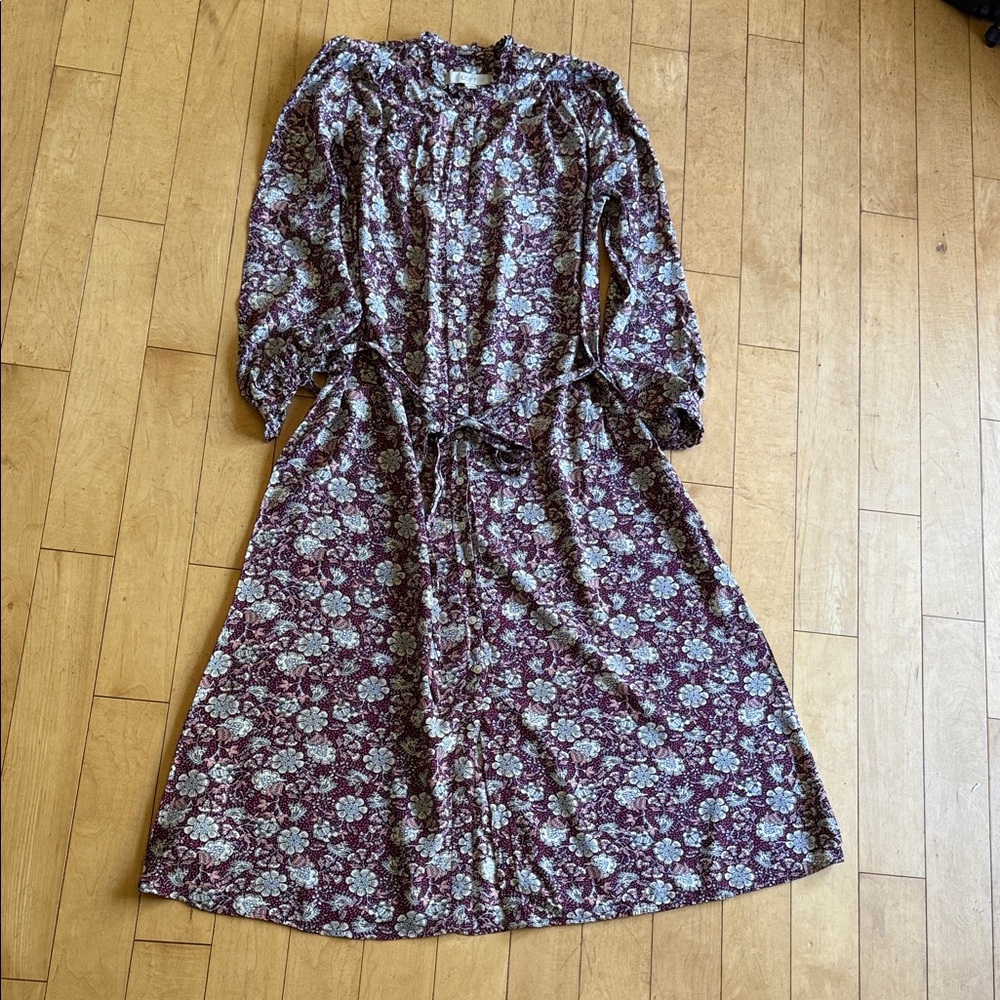 The Loft Floral Long Sleeve Dress